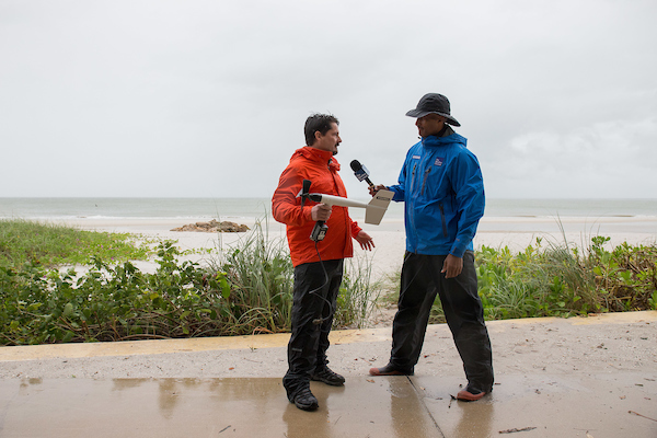 Forrest Masters talks to the Weather Channel