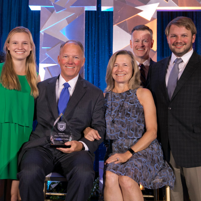 Photo of Shelby Condron, Gary Condron, Nancy Condron, Steve Strickland and Ryan Condron